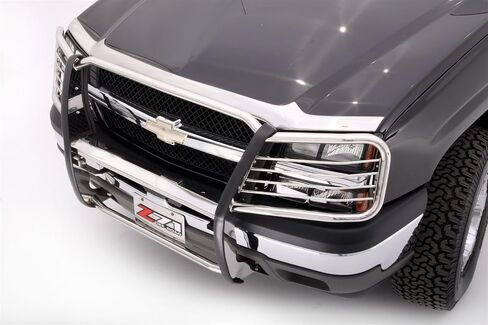Auto Ventshade [AVS] Aeroskin Hood Protector | 2003 - 2005 Silverado 1500, 2003 - 2004 Silverado 2500 & 3500, Low Profile/Flush - Smoke | 322024 in Saudi Arabia
