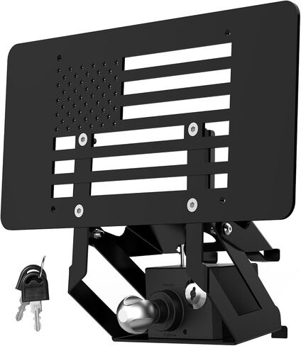 License Plate Frame for Tesla Model 3/Y(2020-2023), No-Drill Front License Plate Holder with Anti-Theft Feature License Plate Bracket Mounting Kit, No Adhesive, Easy Installation in Kuwait