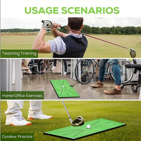 Golf Training mats, Golf mats Showing Swing Path, Golf Practice Stroke aids, Indoor/Outdoor Golf Practice Grass mats in Saudi Arabia