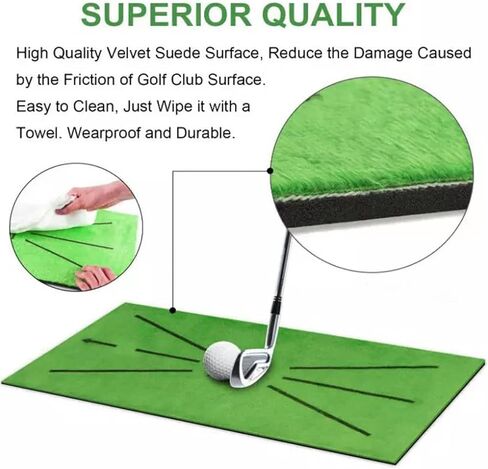 Golf Training mats, Golf mats Showing Swing Path, Golf Practice Stroke aids, Indoor/Outdoor Golf Practice Grass mats in Saudi Arabia