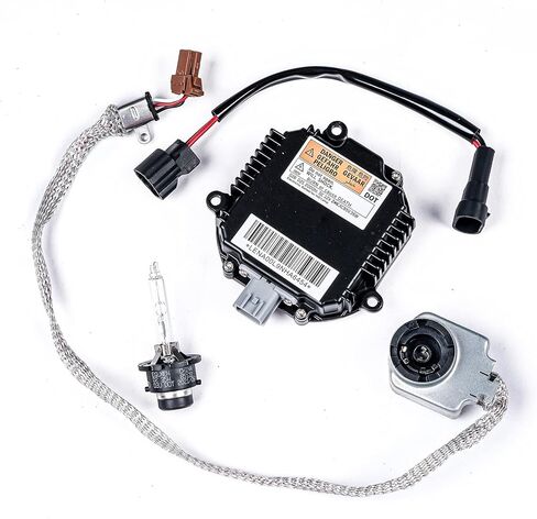 28474-89904 وحدة التحكم في الصابورة الأمامية زينون HID مع لمبة D2S ووحدة الإشعال المتوافقة مع إنفينيتي EX35 FX35 G35 JX35 M35 Nissan 350Z Altima Murano Rogue، يستبدل 2847489907 28474-8991A in Kuwait