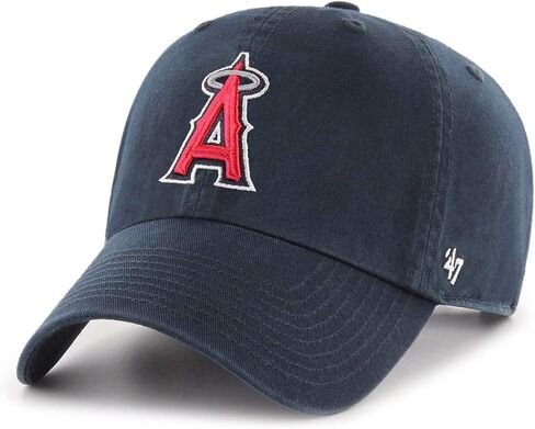 قبعة MLB Los Angeles Angels للرجال للتنظيف، باللون الأزرق الداكن in Saudi Arabia