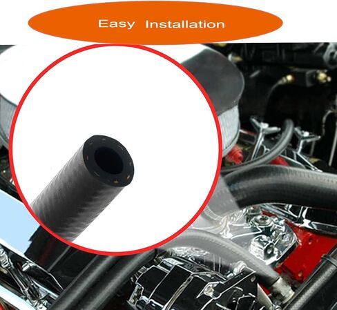 5/16" ID Fuel Line Hose 20FT with 20PCS Hose Clamps NBR Hose for Fuel Systems Engines Tube Hose in Saudi Arabia