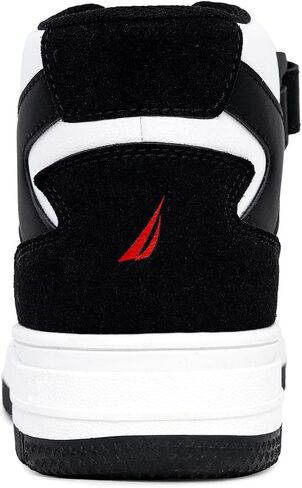 NAUTICA Kids Horizon Sneaker Lace-Up Fashion Shoe Boot-Like High Top for Boys and Girls (Big Kid/Little Kid Sizes) in Saudi Arabia