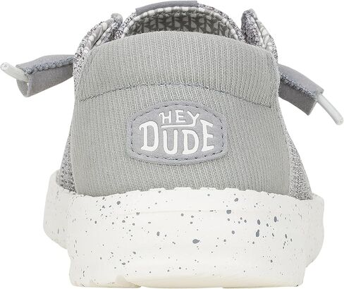 HEYDUDE Wendy Stretch Sox Wide Black/Black Size 7, Women’s Shoes, Women’s Slip-on Loafers, Comfortable & Light-Weight in Kuwait