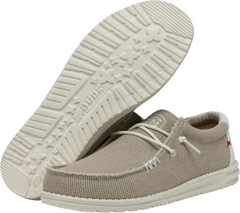 Hey Dude Men's Wally Funk | Men’s Shoes | Men's Lace Up Loafers | Comfortable & Light-Weight in Kuwait