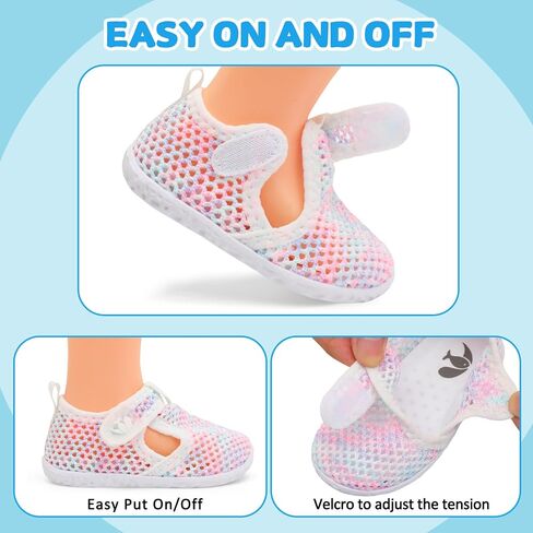 FEETCITY Boys Girls Water Shoes Kids Aqua Socks Quick Dry Barefoot for Beach Swimming Pool in Saudi Arabia