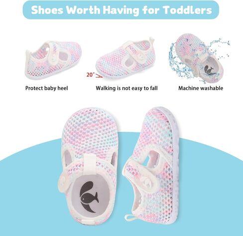 FEETCITY Boys Girls Water Shoes Kids Aqua Socks Quick Dry Barefoot for Beach Swimming Pool in Saudi Arabia