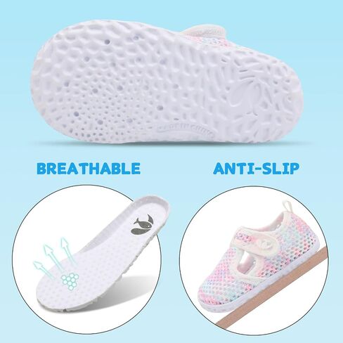 FEETCITY Boys Girls Water Shoes Kids Aqua Socks Quick Dry Barefoot for Beach Swimming Pool in Saudi Arabia