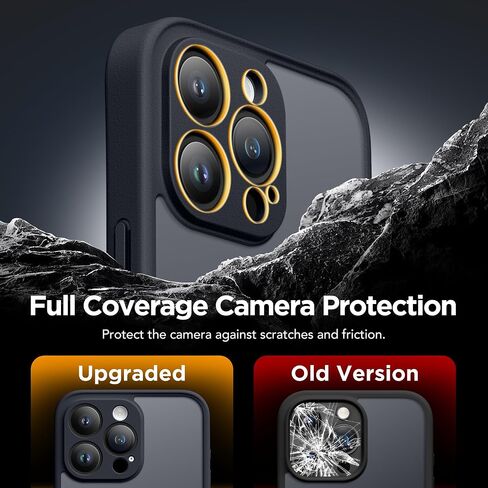 مغناطيسي لـ iPhone 16 Pro Max Case مع زر التحكم في الكاميرا ، متوافق مع Magsafe ، [حماية الكاميرا الكاملة] in Kuwait