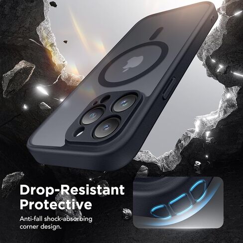 مغناطيسي لـ iPhone 16 Pro Max Case مع زر التحكم في الكاميرا ، متوافق مع Magsafe ، [حماية الكاميرا الكاملة] in Kuwait