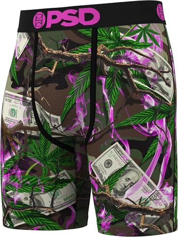 PSD Men's Tropic High Boxer Briefs, Multi, S in Saudi Arabia