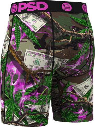 PSD Men's Tropic High Boxer Briefs, Multi, S in Saudi Arabia