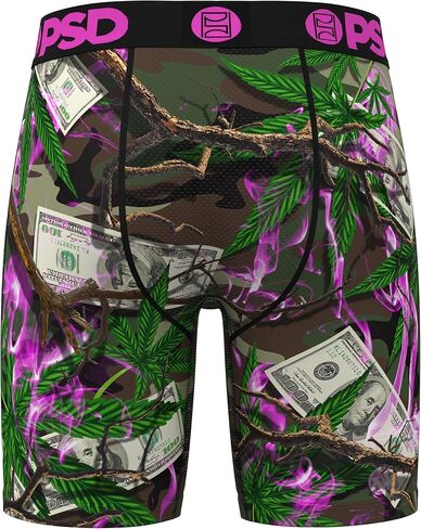 PSD Men's Tropic High Boxer Briefs, Multi, S in Saudi Arabia