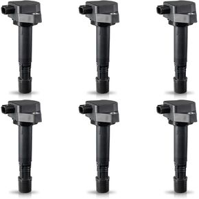 ENA Set of 6 Ignition Coil Pack 2008 2009 2010 2012 2013 2014 2015 2016 Compatible with Acura Honda Odyssey Pilot Ridgeline Acura RDX RL TL MDX ZDX 3.5 3.7 Coils for UF624 30520RN0A01