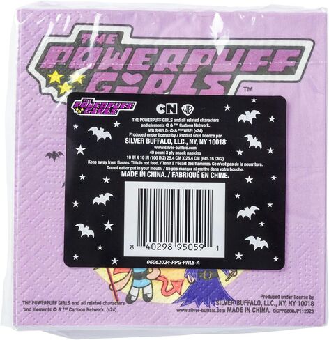Silver Buffalo Bratz Dolls Featuring Yasmin, Sasha, Jade, and Cloe 32 Pack Partyware Disposable Paper Plates and Napkins in Kuwait