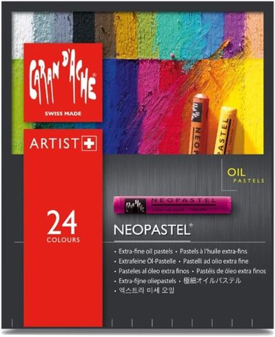 CREATIVE ART MATERIALS Caran D'ache Neopastel Oil Pastels Set/48 (7400.348) in Saudi Arabia