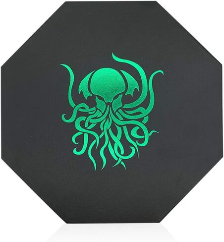 Purple Dragon - D&D Dice Tray of Holding by Norse Foundry, 8" Octagon Shape Dice Rolling Tray for Dice Games Like RPG and DND, Dice Box Storage, Removable Top Lid – Soft Padded Inner Lining in Saudi Arabia
