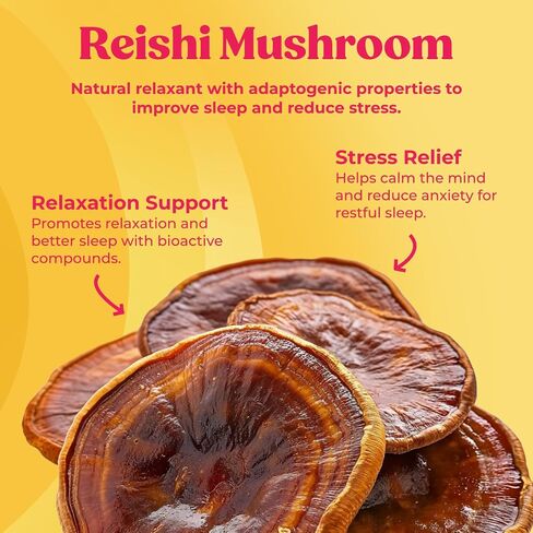 Super Chill - Sleep & Relaxation Supplement, Stress Relief, Healthy Cortisol, Reishi Mushroom Extract, Ashwagandha, L-Theanine, Passion Flower - 63 Count in Saudi Arabia