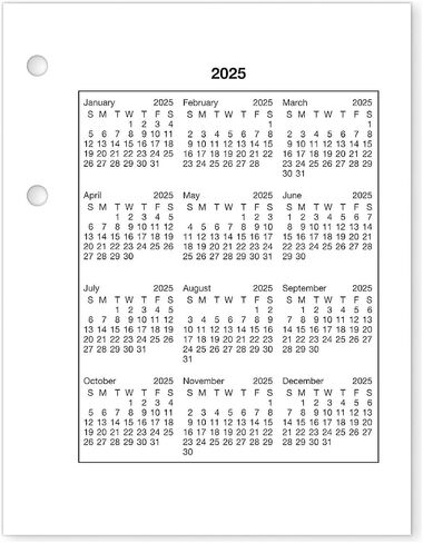 إعادة تعبئة تقويم المكتب اليومي AT-A-GLANCE 2023، 3 بوصة × 3-3/4 بوصة، صغير الحجم، إعادة التعبئة A، أوراق فضفاضة (E91950) in Saudi Arabia