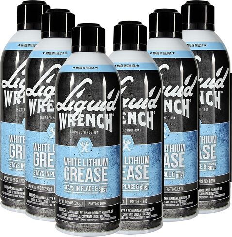 Liquid Wrench L616/4-4PK White Lithium Grease - 10.25 oz., (Case of 4) in Saudi Arabia