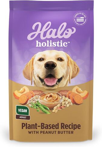 Halo Holistic Adult Dog Vegan Plant-Based Recipe with Superfoods 3.5 lb Bag in Saudi Arabia