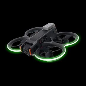 RCGEEK LED Light Strip for DJI Avata 2 Accessories, Anti Collision Light Night Flying Warning Light Strip Compatible with Avata 2 (Green)