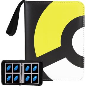 CARD BINDER 4-POCKET ، 400 POCKETS DEBLEST DESIGN TRADING CARD CARD FOR Sports CARD PREMIUM CARD BOOK Sturdy Card Card (Pink ، 400 Card)