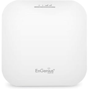 EnGenius EWS357AP WiFi 6 AX1800 2x2 Gigabit Wireless Access Point with 1Gbps Port, OFDMA, MU-MIMO, PoE+, WPA3, 1GB RAM, License-Free Management Tools (Power Adapter Not Included)