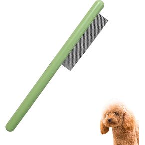 Wooden Small Dog Grooming Brush - Perfect for Shih Tzus, Yorkies, and Maltipoos - Ideal Puppy Hair Brushes for Maltese and Small Breeds (Compact Type) in Kuwait