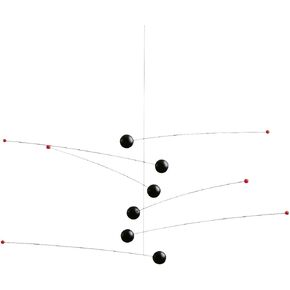 Futura Nature/Nature Hanging Mobile - 30 Inches Beech Wood - Handmade in Denmark by Flensted in Kuwait