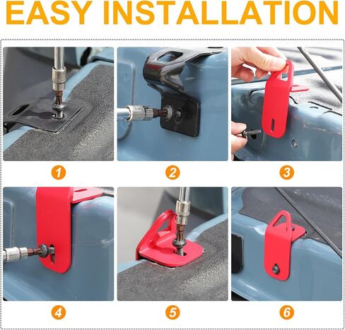 Tailgate Tie Down Anchors for Ford Maverick 2022-2024, Carbon Steel Material Extension Anchor in Saudi Arabia