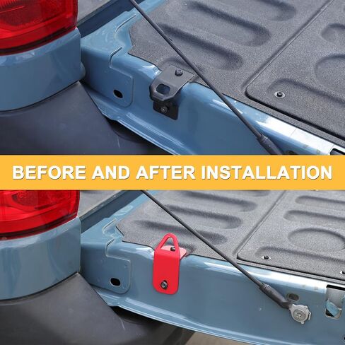 Tailgate Tie Down Anchors for Ford Maverick 2022-2024, Carbon Steel Material Extension Anchor in Saudi Arabia