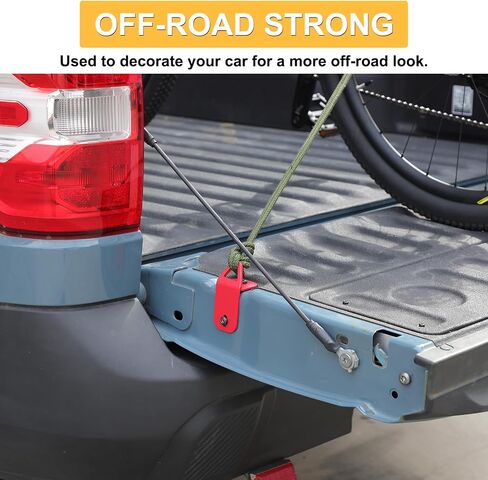 Tailgate Tie Down Anchors for Ford Maverick 2022-2024, Carbon Steel Material Extension Anchor in Saudi Arabia