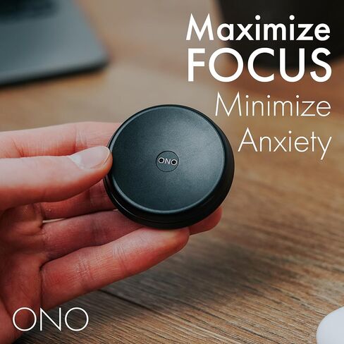 ONO Slider - Handheld Fidget Toy for Adults | Help Relieve Stress, Anxiety, Tension | Promotes Focus, Clarity | Compact, Portable Design | Natural Titanium in Kuwait