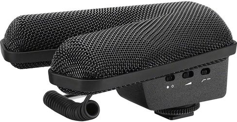 SENNHEISER Professional MKE 400 Directional On-Camera Shotgun Microphone with 3.5mm TRS and TRRS Connectors for DSLR, Mirrorless & Mobile , Connects with Auxiliary in Saudi Arabia