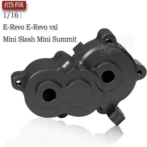Center Gearbox Transmission Case Upgrades Part for 1/16 E-Revo/Mini Slash/Mini Summit,Aluminum Gearbox Differential Housings Hops Up,Navy Blue in Saudi Arabia