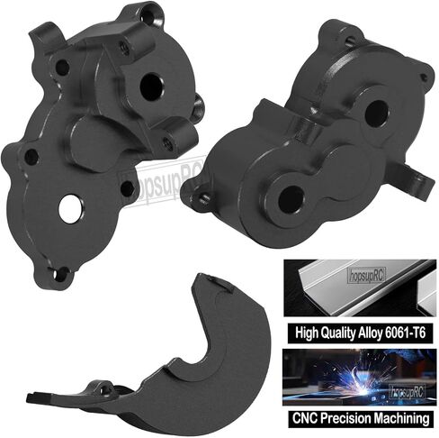 Center Gearbox Transmission Case Upgrades Part for 1/16 E-Revo/Mini Slash/Mini Summit,Aluminum Gearbox Differential Housings Hops Up,Navy Blue in Saudi Arabia