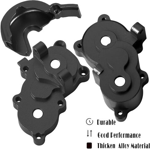 Center Gearbox Transmission Case Upgrades Part for 1/16 E-Revo/Mini Slash/Mini Summit,Aluminum Gearbox Differential Housings Hops Up,Navy Blue in Saudi Arabia