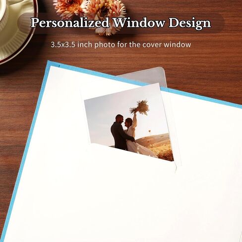 10 x 10 Inch DIY Scrapbook Album 40 Pages Linen Hardcover Kraft White Paper Scrap Book Photo Albums Memory Book for Baby Wedding Family Anniversary Photo Album (Beige, 40 pages) in Kuwait