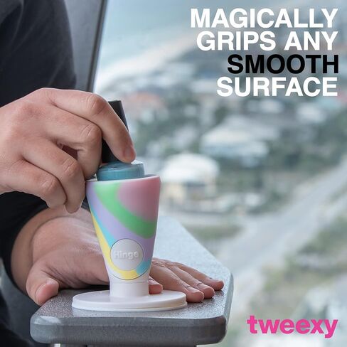 tweexy مفصلات غير قابلة للطلاء غير قابلة لطلاء الزجاجة | حامل حامل الأظافر المضاد للتجول ، مائلة ، شفط intellistick airlock | لوحة الظفر ، أدوات فن الأظافر | ملحقات طلاء الأظافر (Zen Green) in Kuwait