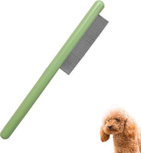 Wooden Small Dog Grooming Brush - Perfect for Shih Tzus, Yorkies, and Maltipoos - Ideal Puppy Hair Brushes for Maltese and Small Breeds (Compact Type) in Kuwait