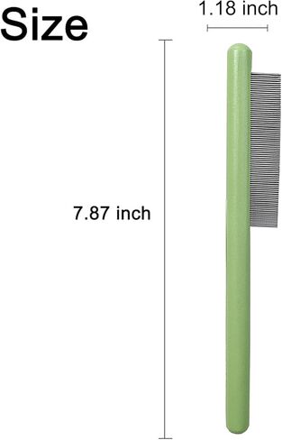 Wooden Small Dog Grooming Brush - Perfect for Shih Tzus, Yorkies, and Maltipoos - Ideal Puppy Hair Brushes for Maltese and Small Breeds (Compact Type) in Kuwait