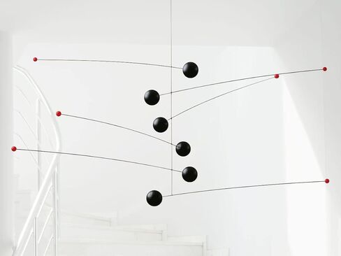 Futura Nature/Nature Hanging Mobile - 30 Inches Beech Wood - Handmade in Denmark by Flensted in Kuwait