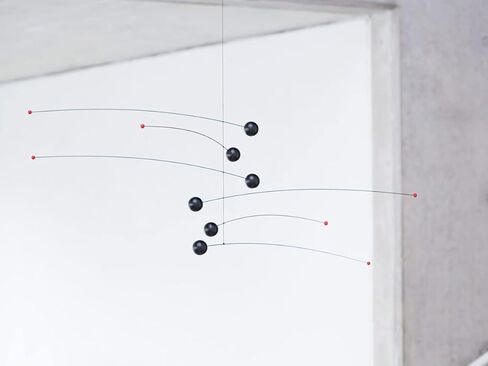 Futura Nature/Nature Hanging Mobile - 30 Inches Beech Wood - Handmade in Denmark by Flensted in Kuwait