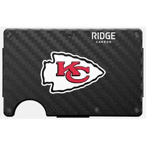 محفظة The Ridge NFL - Atlanta Falcons - محفظة نحيفة، حامل بطاقات، تحمل ما يصل إلى 12 بطاقة آمنة RFID، كتل قارئات الرقائق، محفظة صغيرة مع حزام للنقود ومشبك نقود إضافي in Kuwait