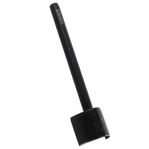 English Point Strap End Punch, V Shape Cutter Punch for Crafting Strap Belt DIY Craft Handwork Project Leather Tools Professional Accessories (40mm)