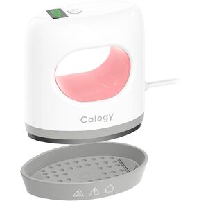 Calogy Super Mini Heat Press Machine ، Max 410 ℉ & 4 إعداد تسخين مع عرض LED ، الحديد المصغر لصياغة مع طرف دقيق ، سهل للأشياء الصغيرة مثل الأحذية والحيوانات المحشوة والقبعات (الأخضر الأبيض)