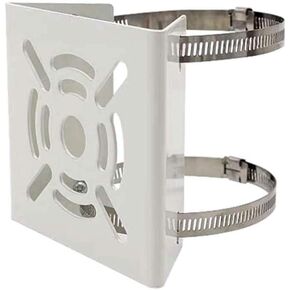 Universal CCTV Camera Metal Pole Mount junction bracket (2 Pack)