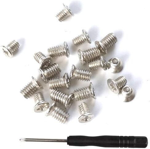 Phillips Flat Head Screws, Leather Accessories for DIY Belt Buckle Handbag Toys Replacement Set of 30 Pieces in Kuwait
